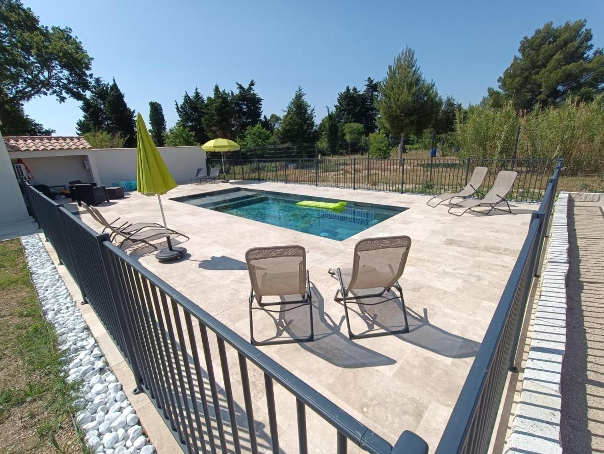 Maison Independante Avec Piscine, 10Min Avignon Pujaut Экстерьер фото