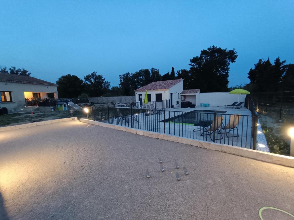 Maison Independante Avec Piscine, 10Min Avignon Pujaut Экстерьер фото